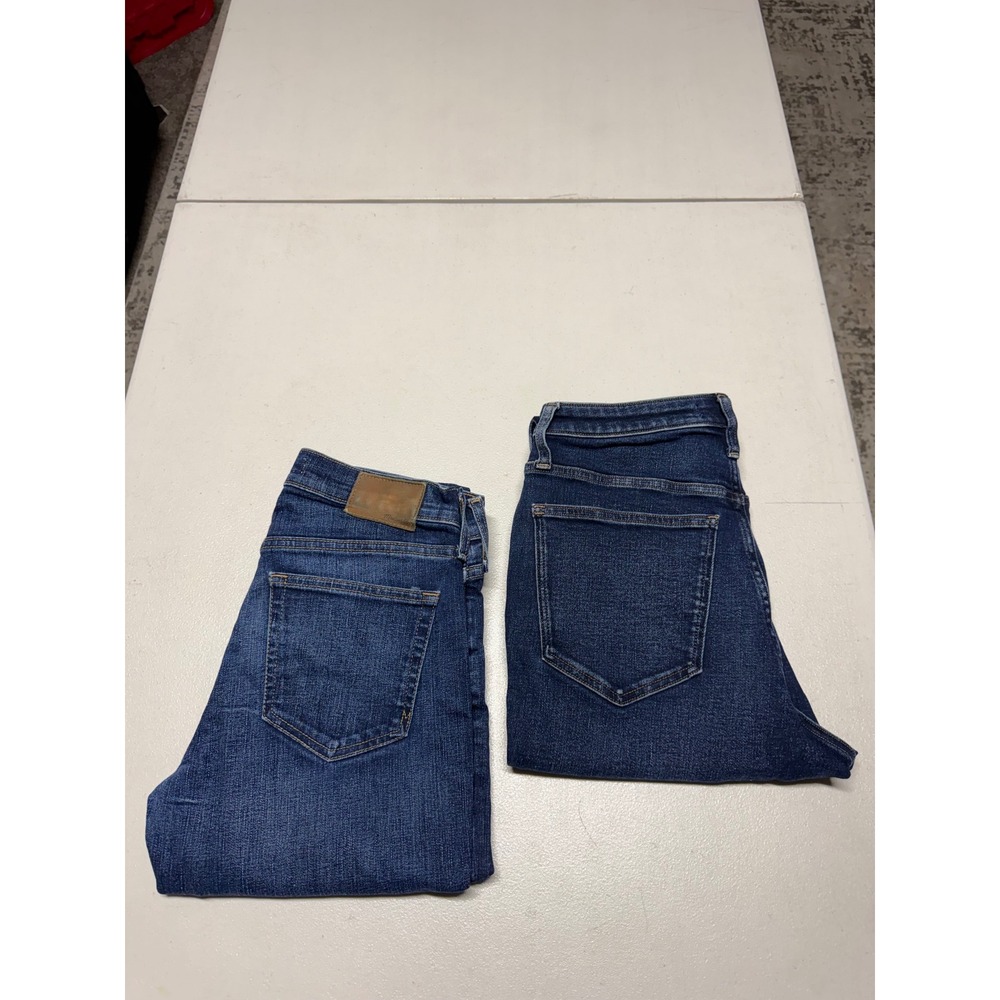 MADEWELL SLIM & SKINNY HIGH RISE WOMENS DISTRESSED JEANS BUNDLE